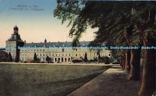 R185562 Bonn a.Rh. Universität mit Hofgarten. N. Dienst