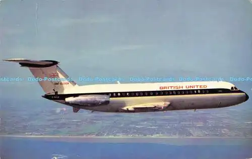 R186403 British United. One Eleven Jet. 1966
