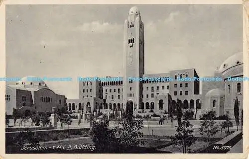 R183536 Jerusalem. Y.M.C.A. Gebäude. LL