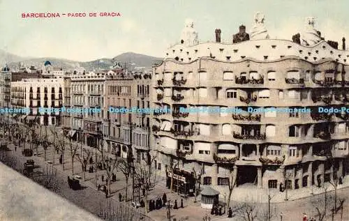 R183566 Barcelona. Paseo de Gracia