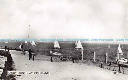 R184523 Sandy Point. Hayling Island. Dearden und Wade. Sunny South RP. 1964