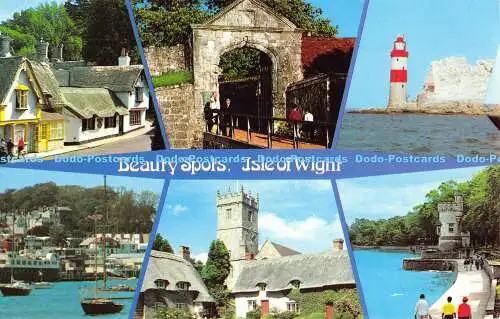 R186518 Beauty Spots. Isle of Wight. Colourmaster. Multi View