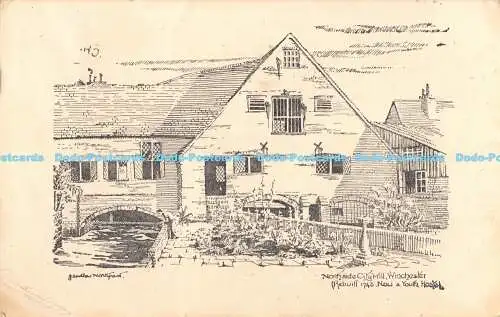 R187456 Northside City Mill. Winchester. 1743 umgebaut heute Jugendherberge
