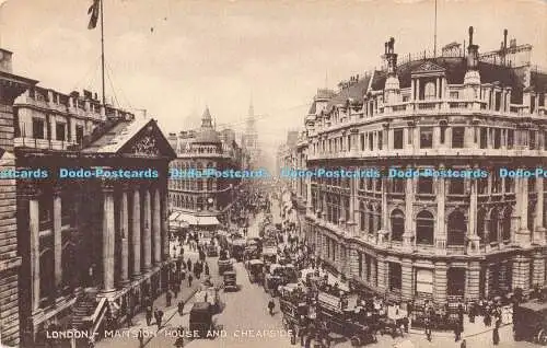 R187491 London. Herrenhaus und Cheapside. The London Stereoscopic Companys Se