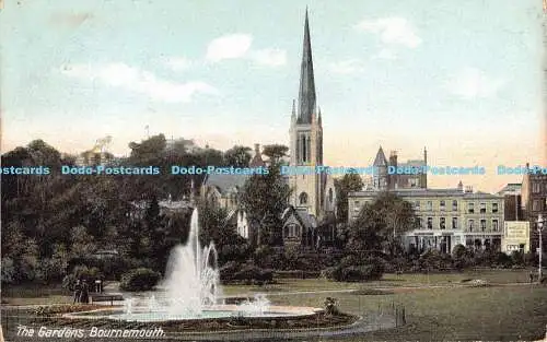 R187522 Die Gärten. Bournemouth. B. B. London. Excelsior Serie Nr. C. 1906