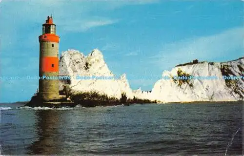 R186594 The Needles Rock and Lighthouse. Nahe. Jarrold. 1974