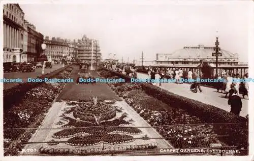 R187533 Carpet Gardens. Eastbourne. Lansdowne Produktion. RP. 1948