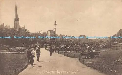 R187552 Die Gärten. Bournemouth. Nr. 6. E 45175