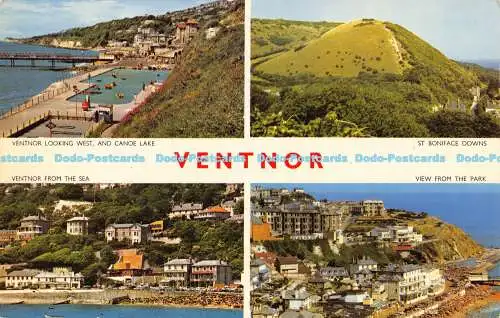 R186615 Ventnor. Jarrold. Nahe. 1954. Farbe Cotman. Multi View