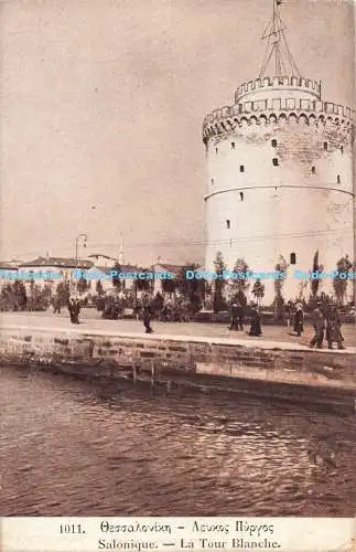 R186635 1011. Salonique. La Tour Blanche. Waage und Francaise