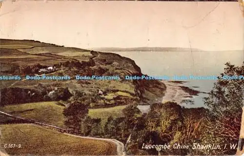 R186670 Luccombe Chine. Schaftlin. I.W. Farbfotoserie. Nahe. 1914