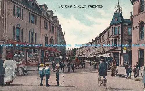 R185853 Victoria Street. Paignton. H. M. Paignton. 1913