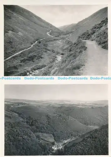 R187628 Hunters Inn and Valley. North Devon. Süßer. Solosnap. RP