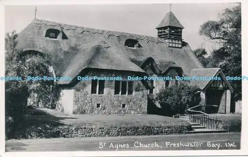 R185878 St. Agnes Kirche. Süßwasserbucht. I.W.H.K. Merwood