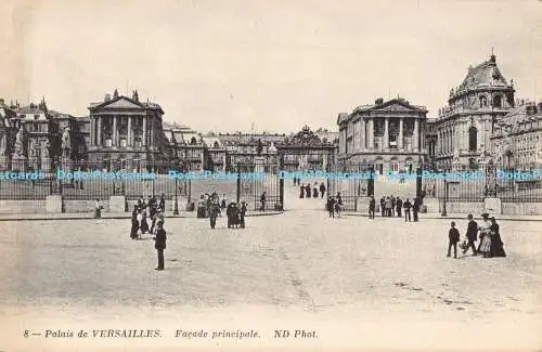 R186799 Palais de Versailles. Fassadenprinzipale. ND. Foto