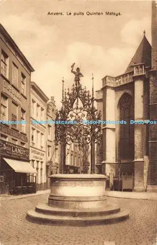 R186803 Anvers. Le puits Quinten Matsys