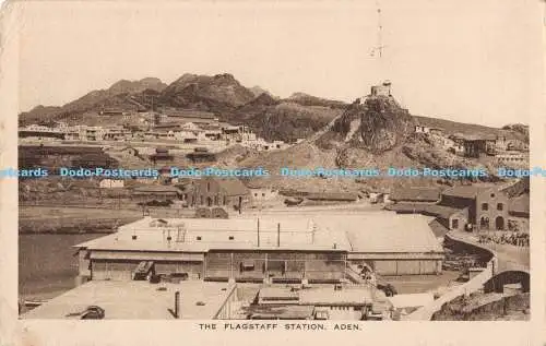R186827 The Flagstaff Station. Aden. Pallonjee. Dinshaw