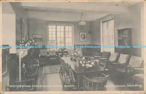 R187791 Metropolitan Rekonvaleszentheim. Bexhill. Schreibzimmer. Crosbie und Co