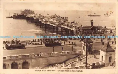 R188858 Palace Pier. Brighton. Feinster Pier der Welt. A. W. W. Brighton. RP.