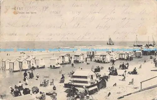 R184903 Heyst. Lheure des bains. D. T. C. Anvers. 1906