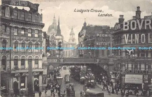 R184925 Ludgate Circus. London. 1906