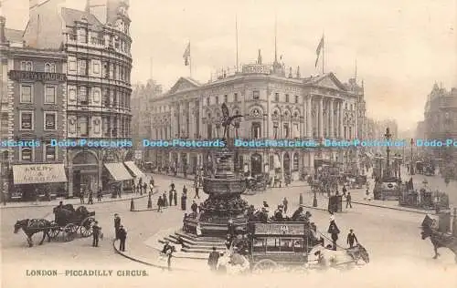 R184926 London. Piccadilly Circus. The London Stereoscopic Companys Lesco Series