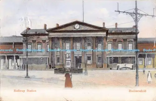 R186101 Bahnhof. Huddersfield. Die Milton Artlette Serie Nr. 129. Wolle