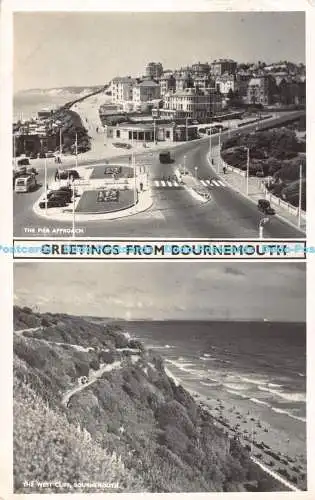 R188932 Grüße aus Bournemouth. Nahe. Echtfoto. Multi View