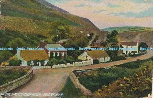 R187889 Auf dem Weg nach Glen Helen. Isle of Man. S. Hildesheimer. 1909