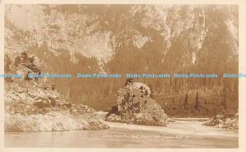 R187963 Lady Franklin Rock. Fraser River Canyon. Vale. B. C. F. Gowen