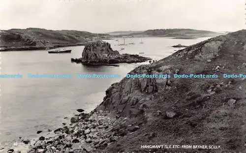 R187982 Hangmans Isle etc. von Bryher. Scilly. James Gibson. RP