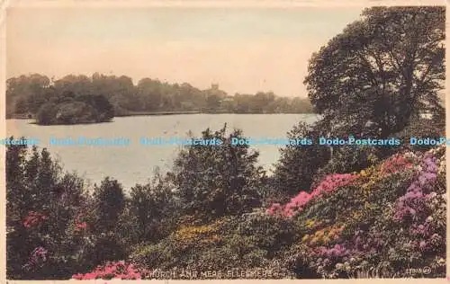 R190473 Kirche und mehr. Ellesmere. T. Hood und Scotland Street