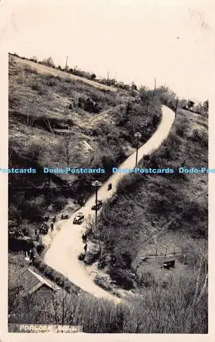 R187063 Porlock Hill. RP. Mansfields of Minehead
