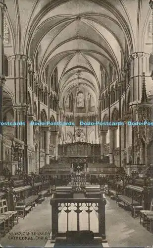 R187132 Kathedrale von Canterbury. Chor E. Photochrom. Carbofoto. Nr 45967