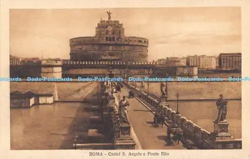 R189129 Roma. Castel S. Angelo e Ponte Elio. STA. 11