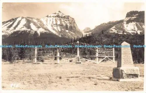 R187226 Die große Kluft. British Columbia. Albert. Barmon Banff Canada