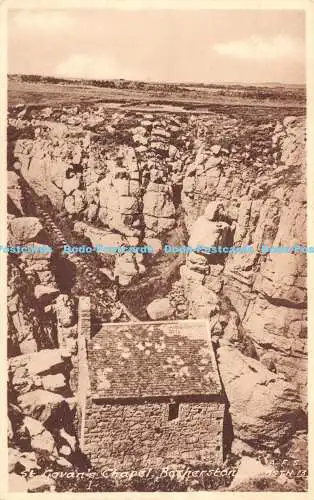 R187235 St. Gavans Kapelle. Basherston. Friths Serie