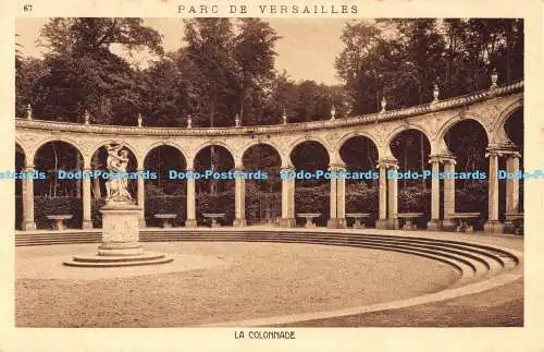 R189319 Parc de Versailles. La Colonnade. Braun