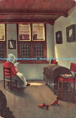 R188285 Inneres einer Holl. Wohnstube. Pieter de Hooch. 1926