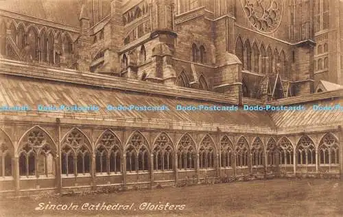 R190795 Lincoln Cathedral. Kreuzgang. Serie Friths. Nr. 25627A