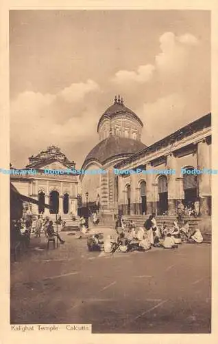 R188305 Kalighat Tempel. Kalkutta. Thacker Spink und Co