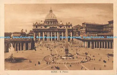 R189380 Roma. S. Pietro. STA 106