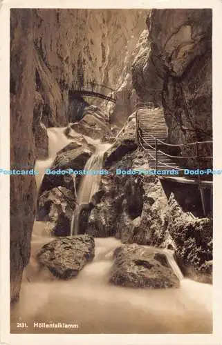 R187400 2131. Hollentalklamm. B. Johannes. Inh. E. Beckert