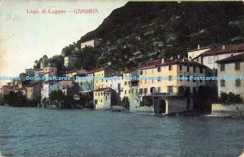 R189409 Lago di Lugano. Gandria. 49. 1914