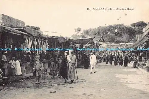 R188441 Alexandrie. Arabischer Basar. Ägypten