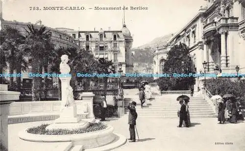 R188472 Monte Carlo. Monument de Berlioz