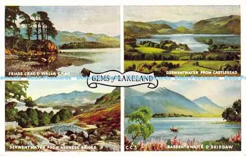 R188510 Gems of Lakeland. H. Webster. Helvellyn House. 1964. Multi View