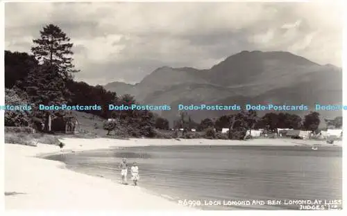 R191225 26998. Loch Lomond und Ben Lomond in Luss. Richter