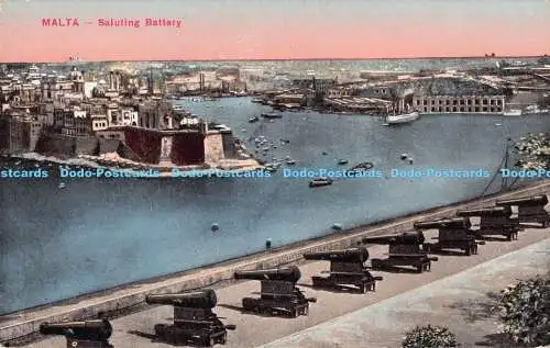 R191239 Malta. Saluting Battery