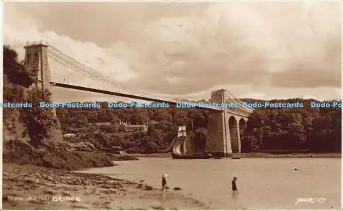 R191254 1989. Menai Bridge. Richter. 1937